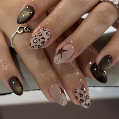 Leopard Manicure Press On Nails