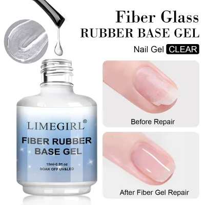 LIMEGIRL Fiber Rubber Base Gel