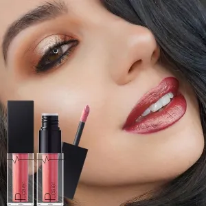 Lachava8 Color Matte Lipstick Pen Waterproof Non-Stick Cup Lip Liner Hook Line Lip Pen