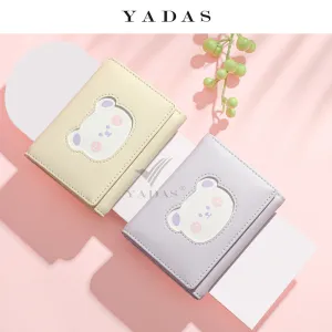 Women Fashion Cute Bear Compact Wallet