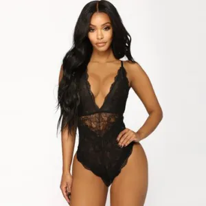 Erotic Lingerie Sexy Hollow Temptation To Build A Jumpsuit