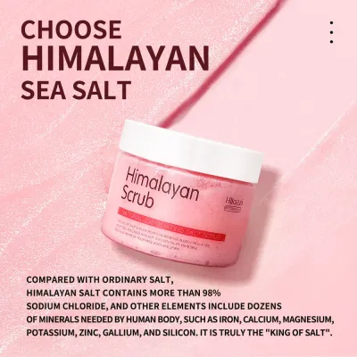 Himalayan Salt Body Scrub Body Exfoliating Moisturizing Hydrating