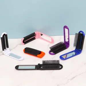 Simple Portable Plastic Foldable Massage Comb