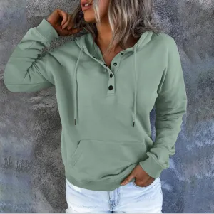 Women Fashion Creative Heart Printing Long Sleeve Hoodie