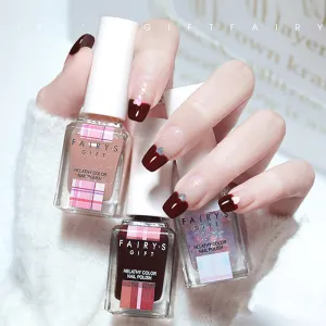 Non-Roasting Quick-Drying Visible White Durable Non-Peeling Nail Polish