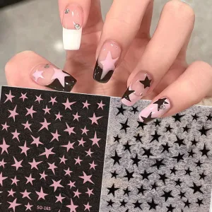 Fashion Five-Pointed Star Nail Art Sticker