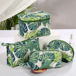 Portable Translucent Frosted Cosmetic Bag