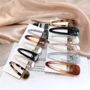 Simple Gradient Transparent Hair Accessories