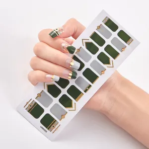 Fashion Translucent Design Nail Stickers