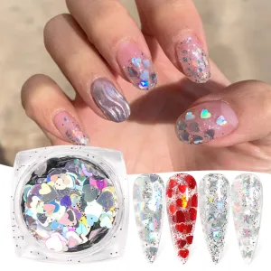 Fashion Fantasy Love Laser Butterfly Star Nail Art Decorative Sequins