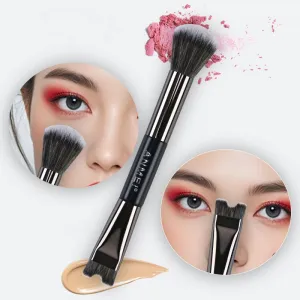 9 Pieces Small Purple Potato Makeup Brush Set Long Rod Soft Plant Fiber Hair Purple Makeup Brush