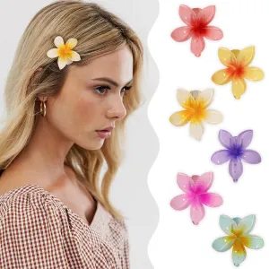 Summer Gradient Candy Color Egg Flower Hair Clip