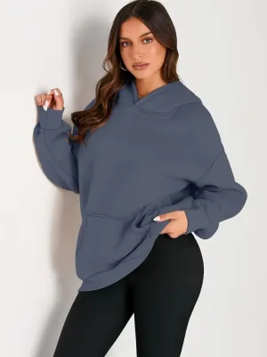 Fleece-Lined Women Spring Autumn Thickened Fashion Crop Hoodie